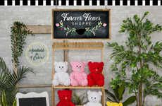 Giftable Flower-Themed Bears