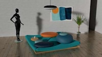 Space-Saving Modular Sofas Image 1