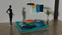 Space-Saving Modular Sofas
