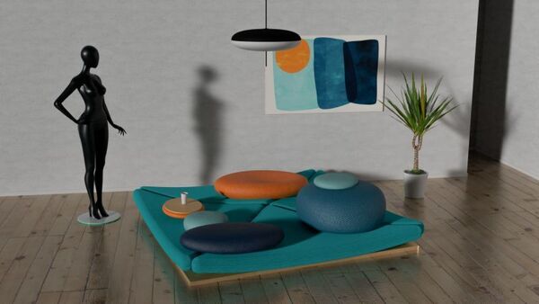 Space-Saving Modular Sofas