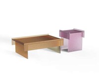 Simplistic Glass Coffee Tables Image 2