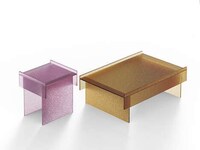 Simplistic Glass Coffee Tables Image 3