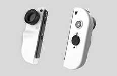 Camera-Equipped Gaming Console Controllers