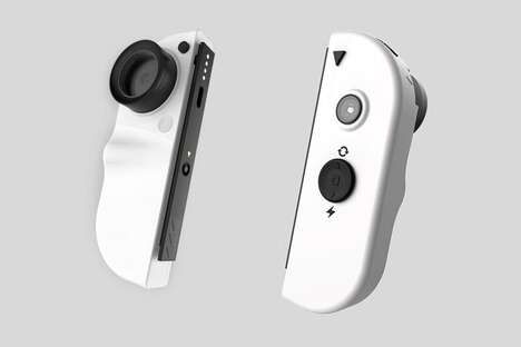 Camera-Equipped Gaming Console Controllers