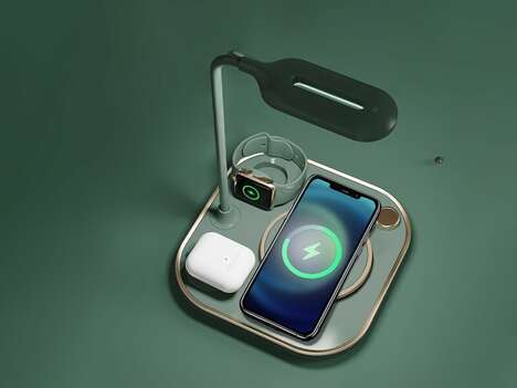 Four-in-One Mobile Charger Stations