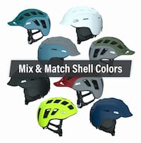 Interchangeable Component Sport Helmets Image 3