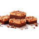 Candy Bar-Topped Dessert Brownies Image 1