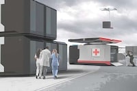 Autonomous Emergency Drone Concepts Image 4