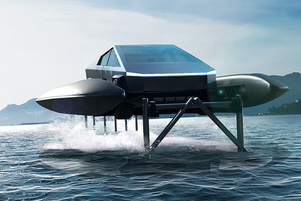 Aquatic Electric Vehicle Boats Image 2