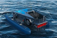 Aquatic Electric Vehicle Boats Image 3