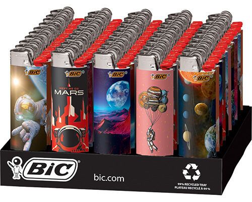 I navnet Tredive Sommetider Space-Themed Lighter Collections : BIC Out of This World Lighter Series