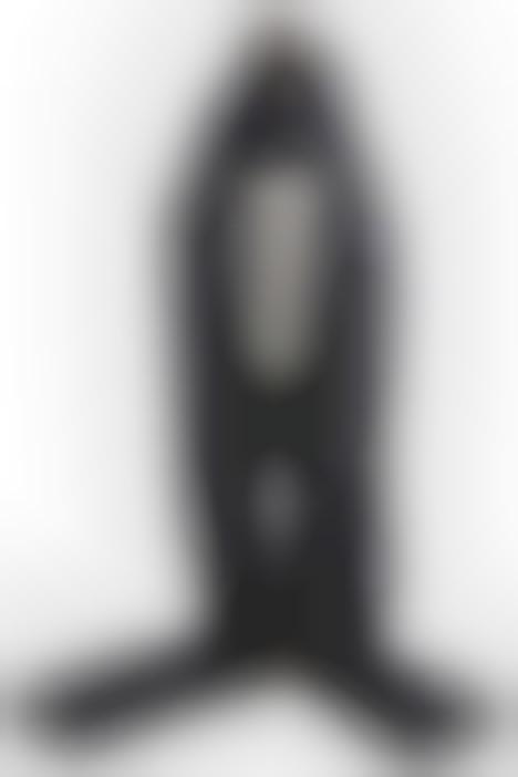 Dramatic Avant-Garde Nylon Scarves