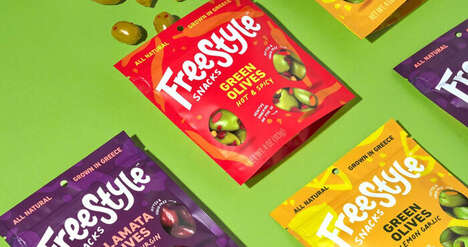 Resealable Olive Snacks