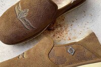 Embroidered Moccasin-Like Footwear Image 8