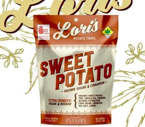Savory THC-Infused Potato Chips