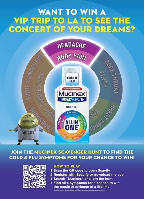Health-Focused Scavenger Hunts