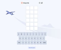 Airport-Themed Word Games Image 1