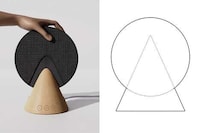 Geometric Two-Part Speakers Image 4