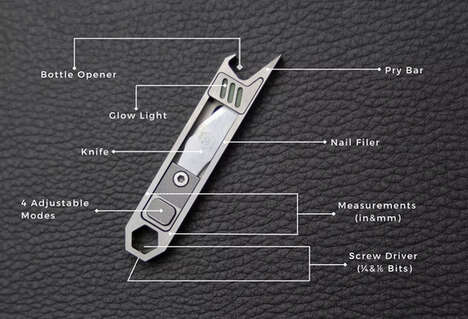 Keychain-Sized EDC Tools