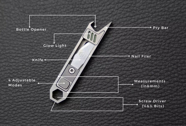 Keychain-Sized EDC Tools