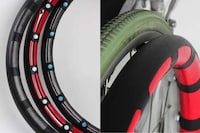 Wheelchair Rim Grip Covers Image 2