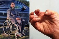Wheelchair Rim Grip Covers Image 5