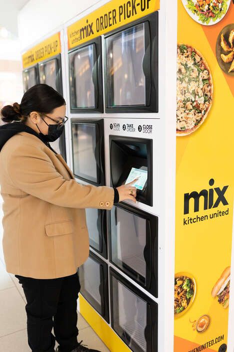 Self-Serve Automated Food Lockers