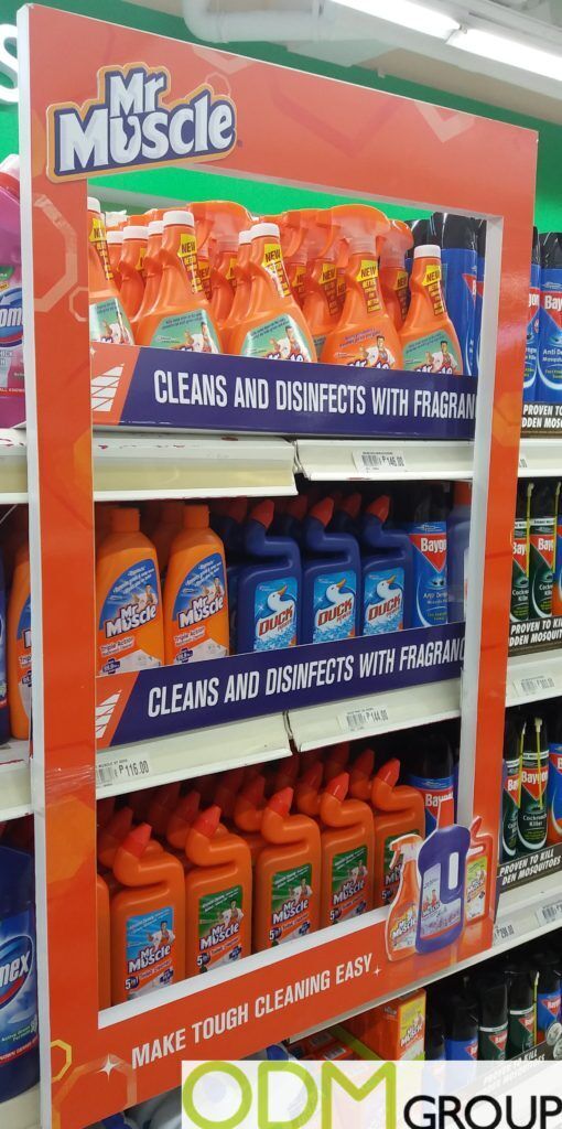 Attention-Grabbing On-Shelf Displays