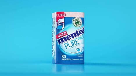 Paper Chewing Gum Tubes