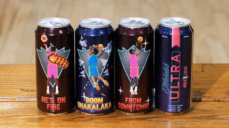 Sporty Retro Beer Cans
