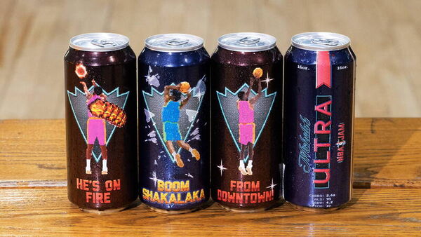 Sporty Retro Beer Cans