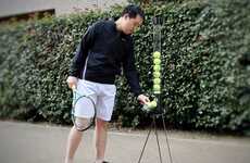 Slender Tennis Ball Holders