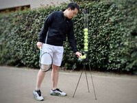 Slender Tennis Ball Holders Image 1
