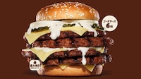 Cheesy Quad-Patty Burgers