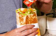 Portable Crispy Chicken Wraps