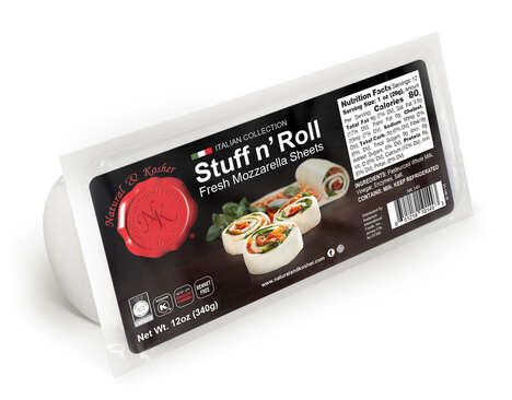 Rollable Mozzarella Sheets