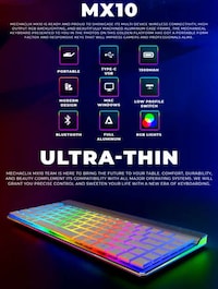 Chromatic Ultra-Slim Mechanical Keyboards Image 3