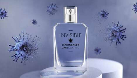 Self-Cleaning Glass Bottles