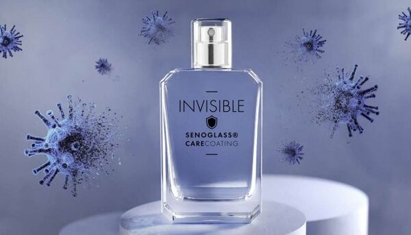 Self-Cleaning Glass Bottles