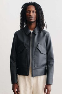 Grape-Made Vegan Leather Jackets Image 3