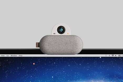 Two-in-One Smart Speaker Webcams
