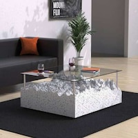 Topographical Recycled Coffee Tables Image 3
