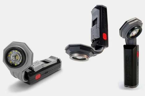Flexible Orientation Camper Flashlights