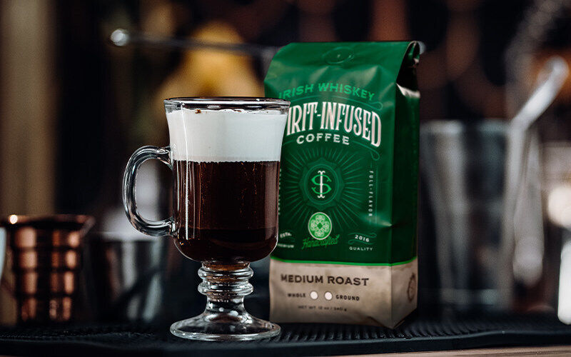 St Patrick's Day Spiked Irish Coffee with the Instant Solo Coffee Maker, Cheers to St. Patrick's Day! ☘️ #instantpot #instant #stpatricksday  #irishcoffee #coffee #whiskey, By Instant Pot