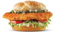 Spicy Seafood QSR Sandwiches