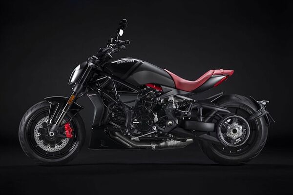 Leather-Adorned Italian Superbikes