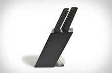 Angular Minimalist Knife Sets