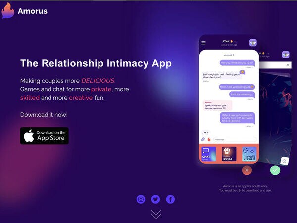 Romantic Intimacy Communication Apps