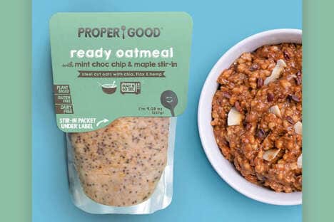 Pre-Cooked Mint Chocolate Oatmeals
