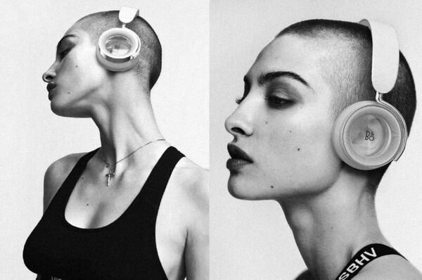 Stylish See-Through Headphones